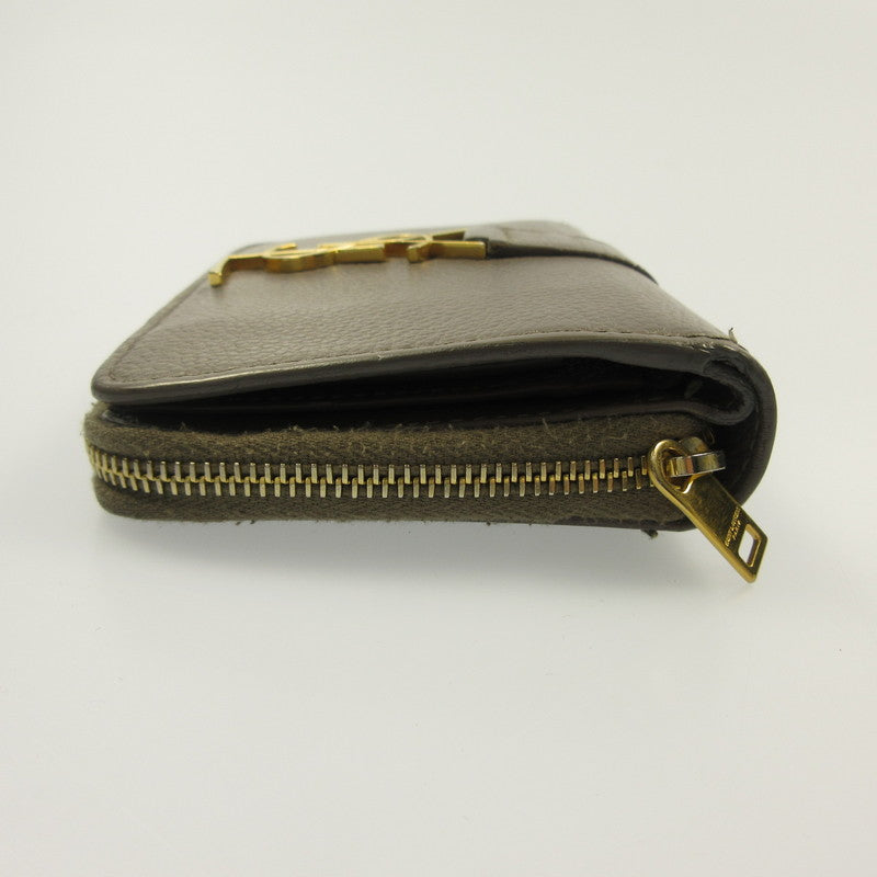 SAINT LAURENT | Saint Laurent Compact Zip Wallet YSL Line Long Wallet 532867
