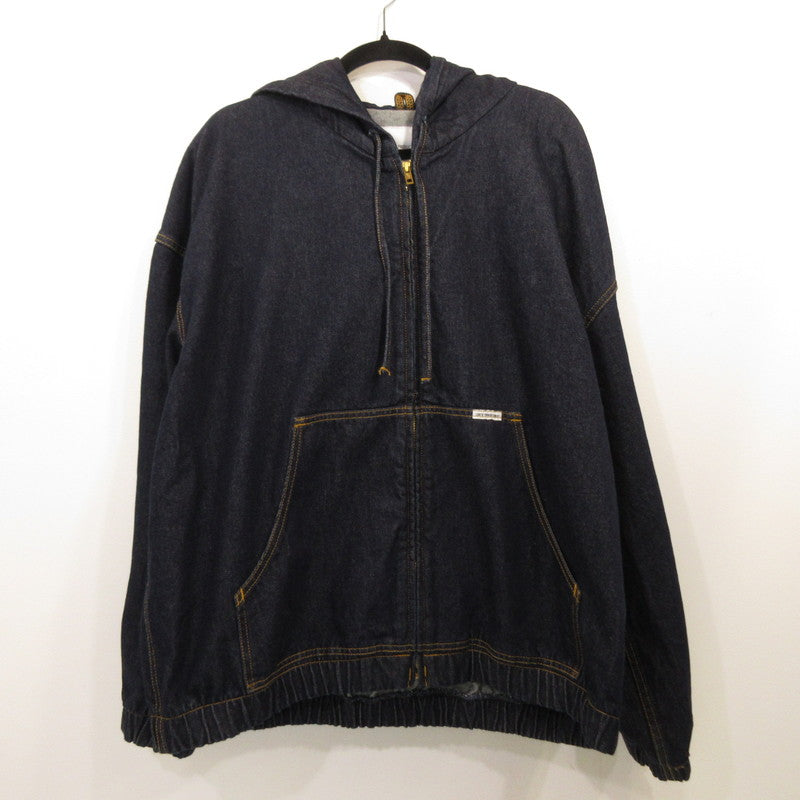 COOTIE | Cootie 12.5oz Denim Zip Up Hooded Jacket Denim Navy Size: M