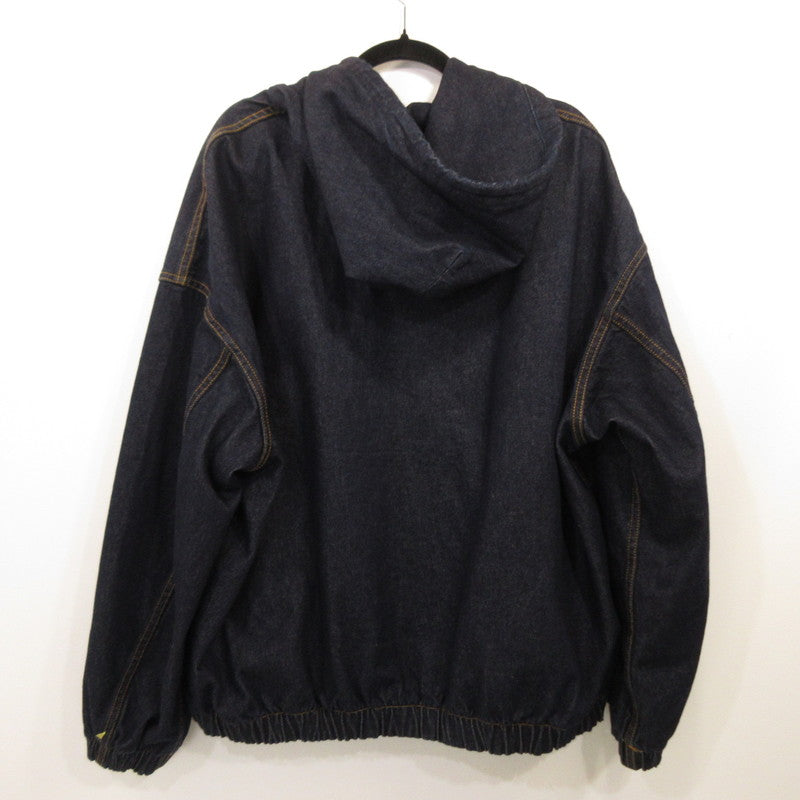 COOTIE | Cootie 12.5oz Denim Zip Up Hooded Jacket Denim Navy Size: M