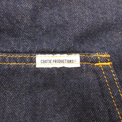 COOTIE | Cootie 12.5oz Denim Zip Up Hooded Jacket Denim Navy Size: M