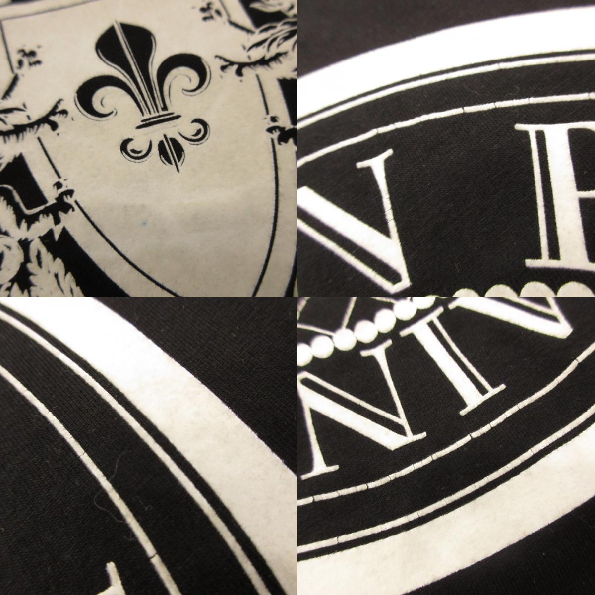 BALMAIN | Balmain Coin Logo T-shirt Short-sleeved T-shirt RH01135I130 Black Size: XL