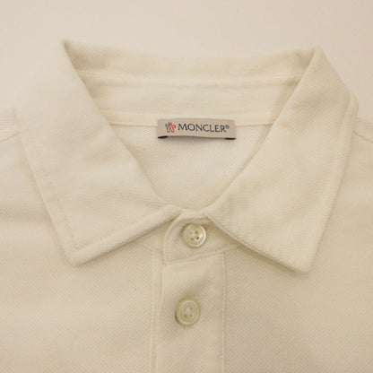 MONCLER | モンクレール MAGLIA POLO MANICA CORTA ポロシャツ F20918A71800 国内正規品 ホワイト サイズ：M