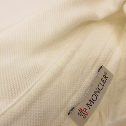MONCLER | モンクレール MAGLIA POLO MANICA CORTA ポロシャツ F20918A71800 国内正規品 ホワイト サイズ：M
