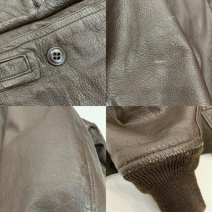 MILITARY衣料 | ミリタリーイリョウ G-1 U.S.NAVY ブルゾン 8415-268-7801 70s STAR SPORTS WEAR社 ブラウン サイズ：44【姫路東店】