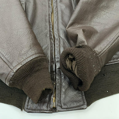 MILITARY衣料 | ミリタリーイリョウ G-1 U.S.NAVY ブルゾン 8415-268-7801 70s STAR SPORTS WEAR社 ブラウン サイズ：44【姫路東店】