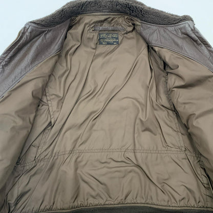MILITARY衣料 | ミリタリーイリョウ G-1 U.S.NAVY ブルゾン 8415-268-7801 70s STAR SPORTS WEAR社 ブラウン サイズ：44【姫路東店】