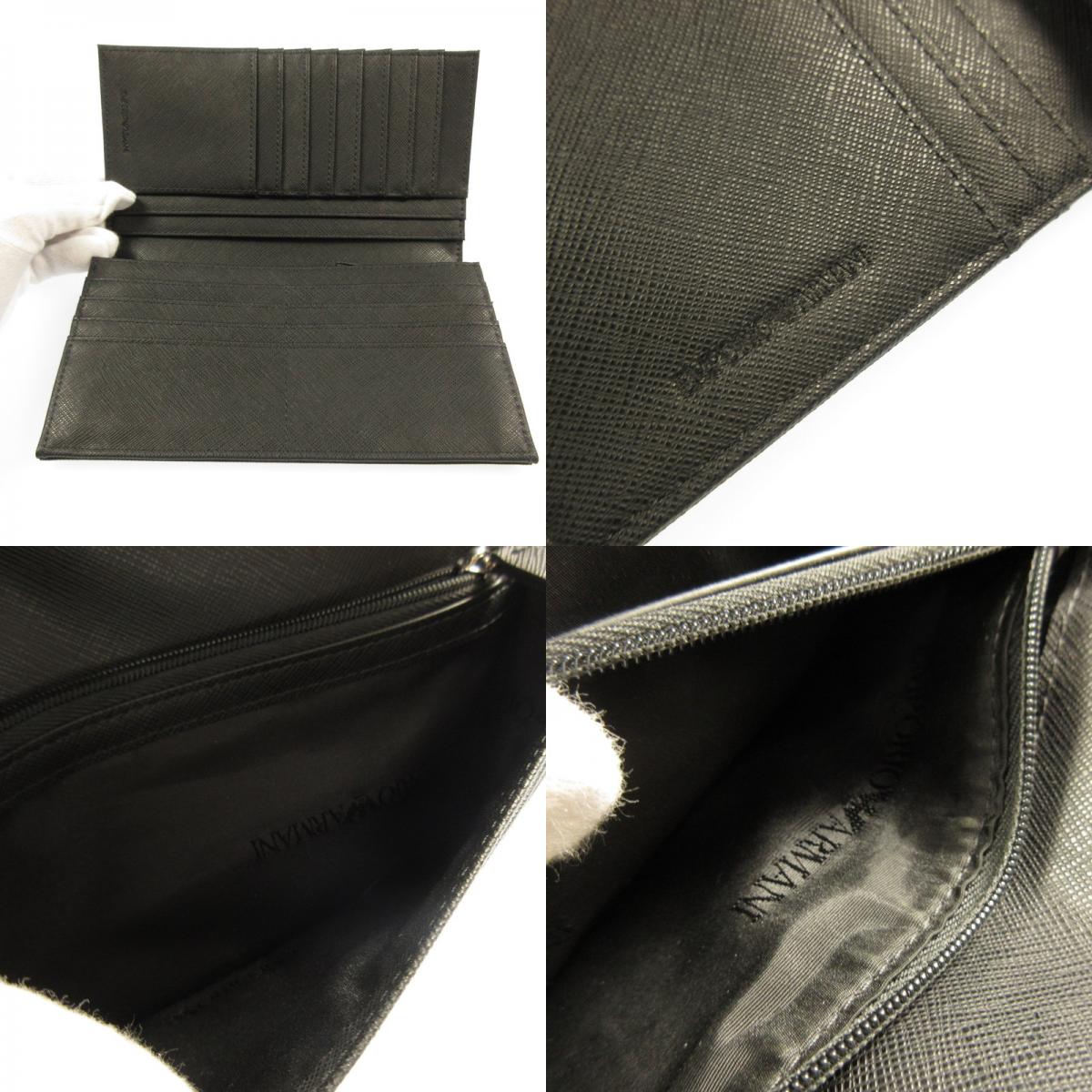 Emporio Armani | Emporio Armani Long Wallet Y4R605 Y138E 81072 Black