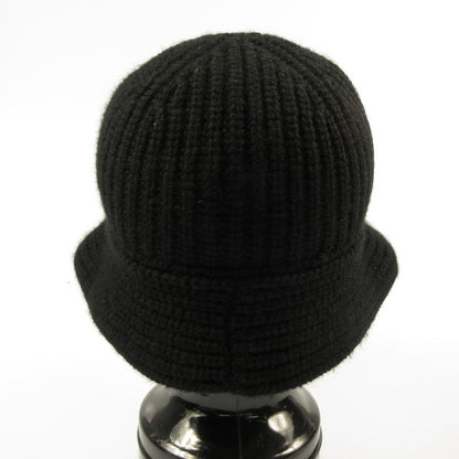CELINE | Celine Triomphe Crocheted Bucket Hat / Cashmere Hat 2A80T384D.38NO Authentic Domestic Product Black