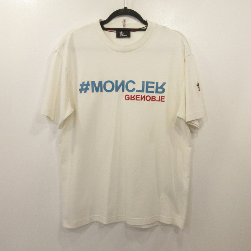 MONCLER | Moncler T-SHIRT MANICA CORTA Short Sleeve T-Shirt J10978C00003 Genuine Product White Size: M