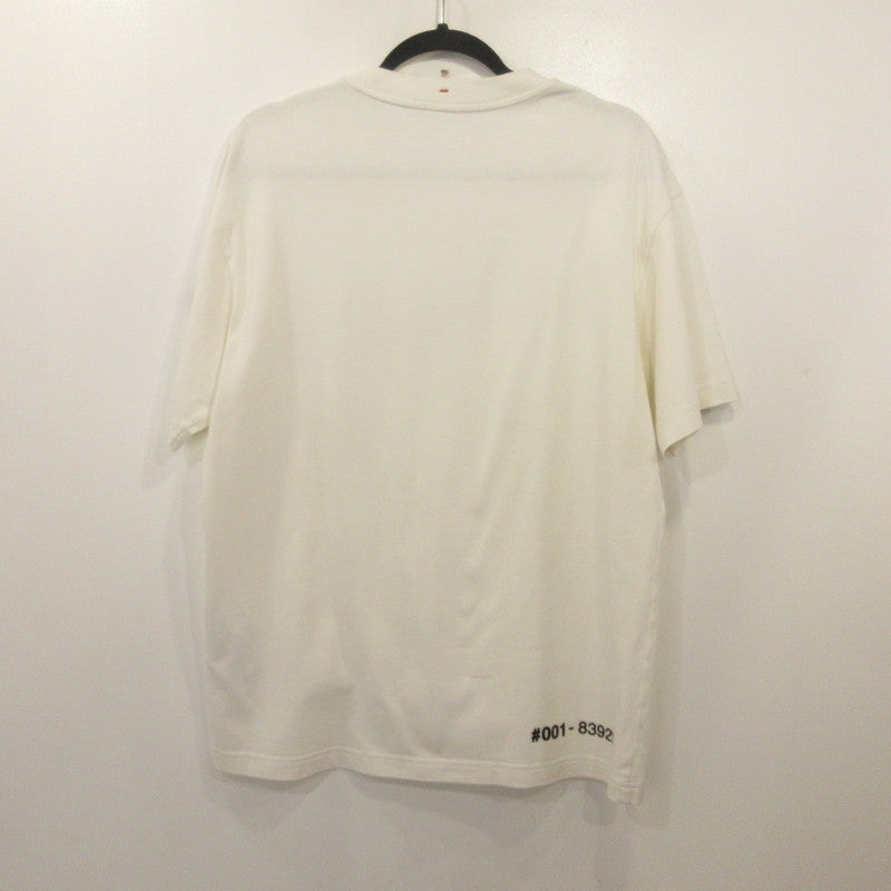 MONCLER | Moncler T-SHIRT MANICA CORTA Short Sleeve T-Shirt J10978C00003 Genuine Product White Size: M