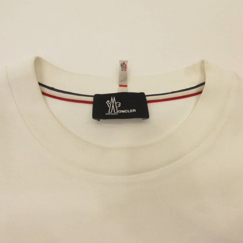 MONCLER | Moncler T-SHIRT MANICA CORTA Short Sleeve T-Shirt J10978C00003 Genuine Product White Size: M