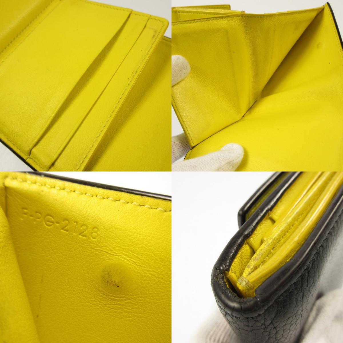 CELINE | Celine Small Folded Multifunction Tri-Fold Wallet