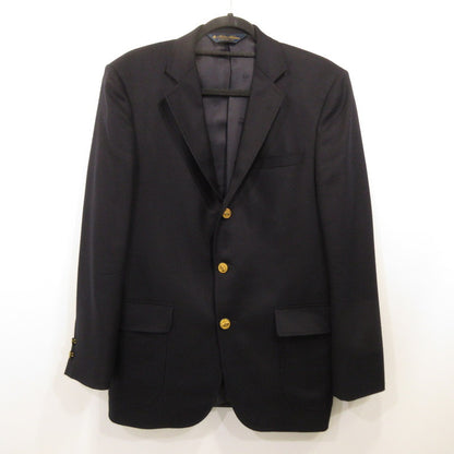 Used] Brooks Brothers | Brooks Brothers MIRACLE CRIMP WOOL Tailored Jacket Size: 39SHT Navy
