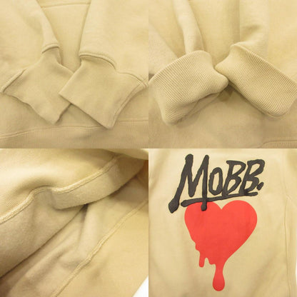 MOBB | モブ HEART DRIP HOODIE パーカー ベージュ サイズ：M