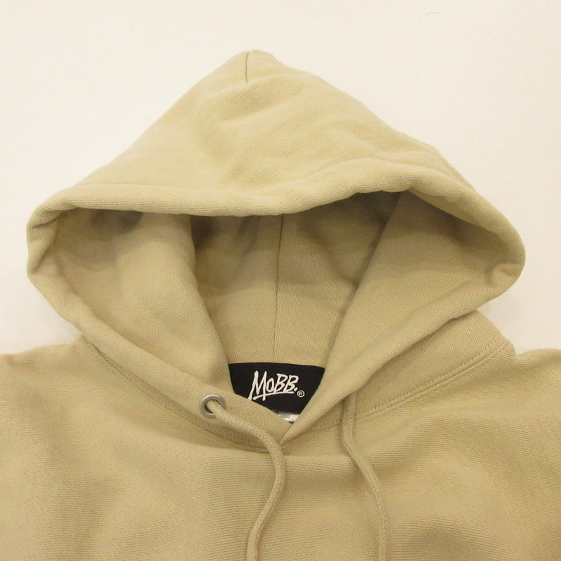 MOBB | モブ HEART DRIP HOODIE パーカー ベージュ サイズ：M