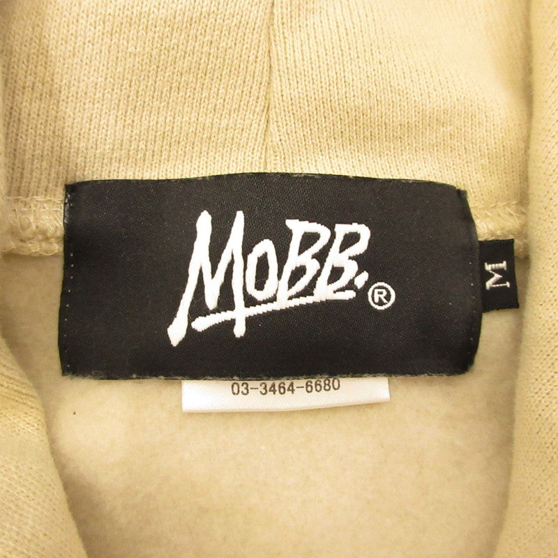 MOBB | モブ HEART DRIP HOODIE パーカー ベージュ サイズ：M