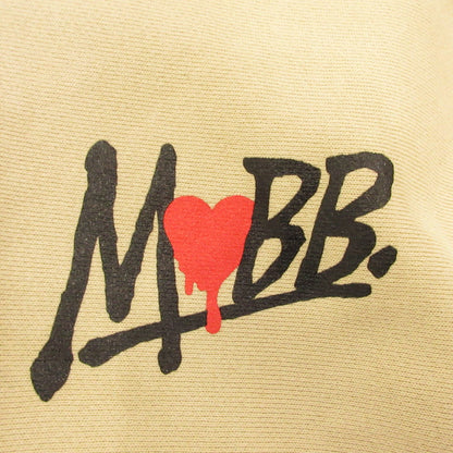 MOBB | モブ HEART DRIP HOODIE パーカー ベージュ サイズ：M