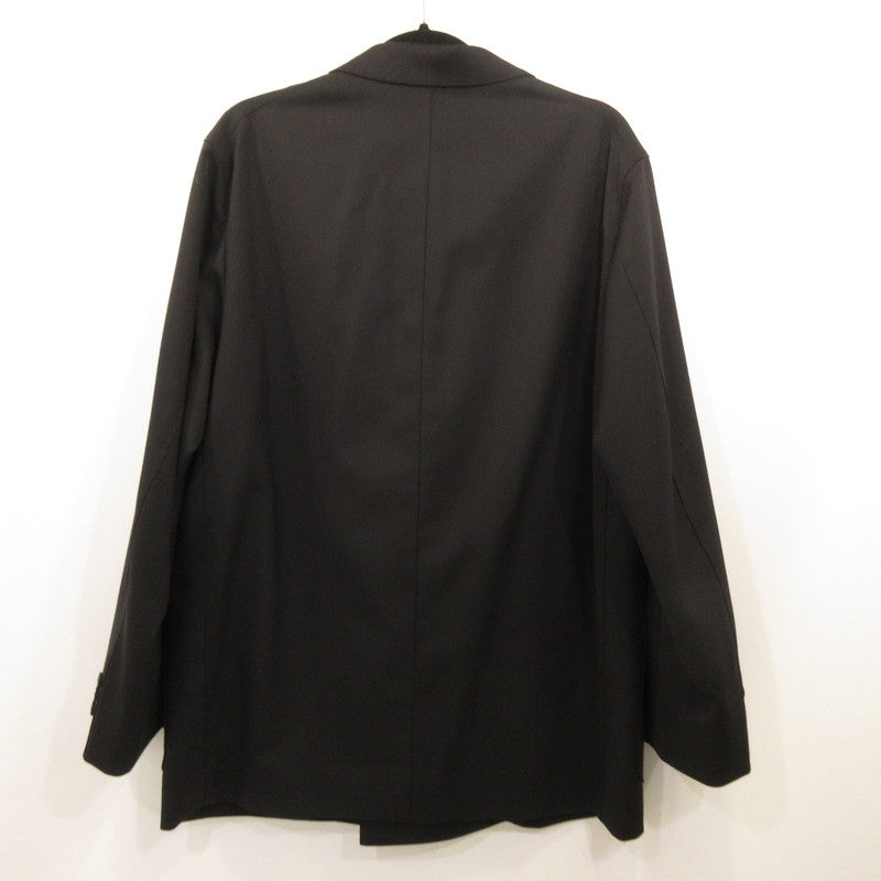Steven Alan | Steven Alan Cross Twill Double Breasted 6B Jacket Tailored Jacket 8122-139-0116 Black Size: L
