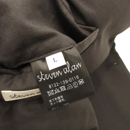 Steven Alan | Steven Alan Cross Twill Double Breasted 6B Jacket Tailored Jacket 8122-139-0116 Black Size: L