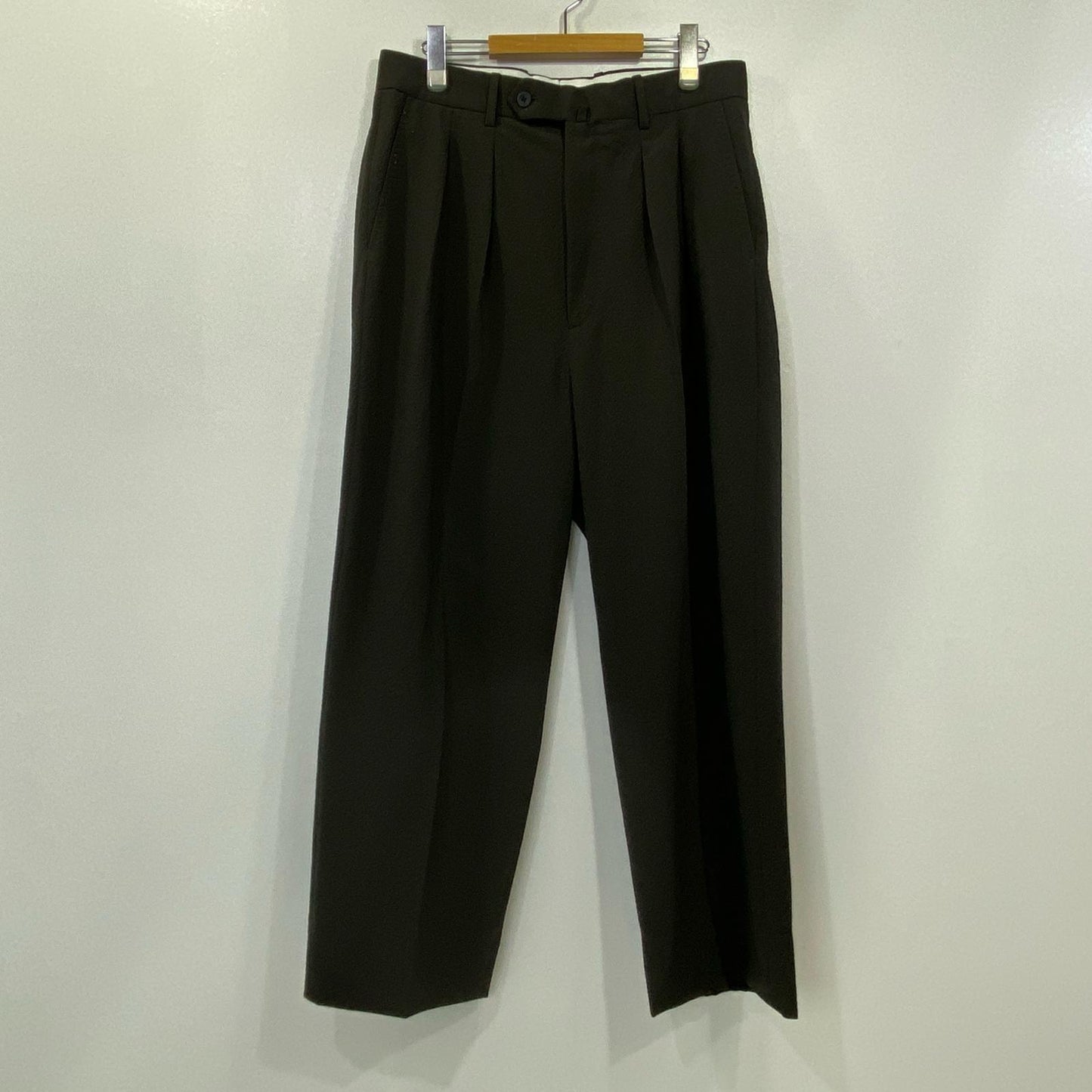 Steven Alan | スティーブンアラン TWサッカーインツープリーツドレストラウザーズ パンツ 8114-186-1141 カーキ サイズ：L【姫路東店】