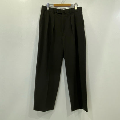 Steven Alan | スティーブンアラン TWサッカーインツープリーツドレストラウザーズ パンツ 8114-186-1141 カーキ サイズ：L【姫路東店】