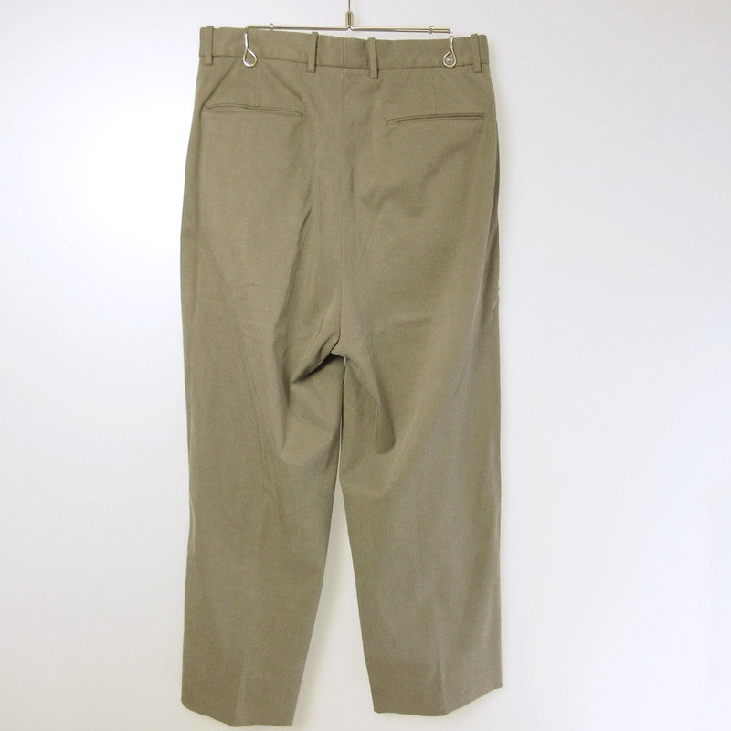 Steven Alan | Steven Alan Grace Twill 2-Pleated Dress Trousers Pants 8114-155-1134 Gray Size: L