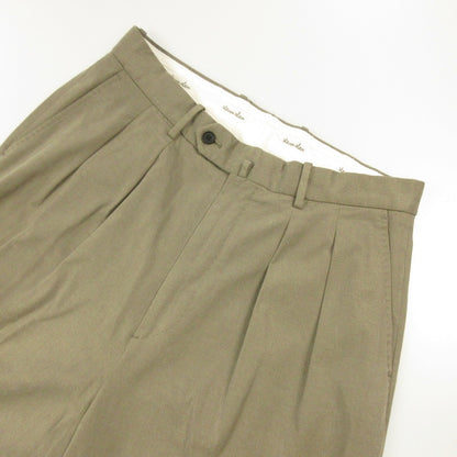 Steven Alan | Steven Alan Grace Twill 2-Pleated Dress Trousers Pants 8114-155-1134 Gray Size: L