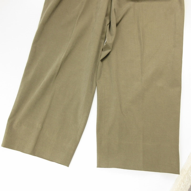 Steven Alan | Steven Alan Grace Twill 2-Pleated Dress Trousers Pants 8114-155-1134 Gray Size: L