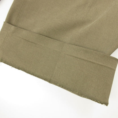 Steven Alan | Steven Alan Grace Twill 2-Pleated Dress Trousers Pants 8114-155-1134 Gray Size: L