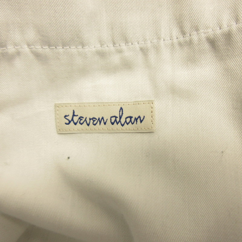 Steven Alan | Steven Alan Vintage Twill Two-Pleat Dress Trousers Pants 8114-1-000004 Black Size: L