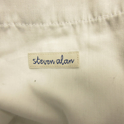 Steven Alan | Steven Alan Vintage Twill Two-Pleat Dress Trousers Pants 8114-1-000004 Black Size: L