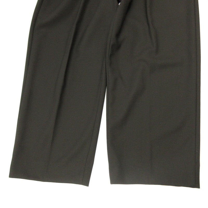 Steven Alan | Steven Alan Vintage Twill Two-Pleat Dress Trousers Pants 8114-1-000004 Black Size: L