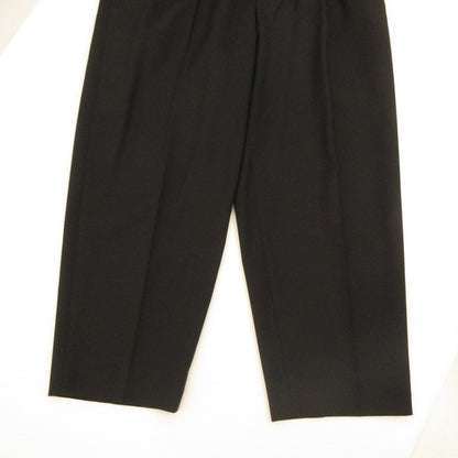 Steven Alan | Steven Alan Cross Twill In Two Pleated Dress Trousers Pants 8114-155-1082 Black Size: L