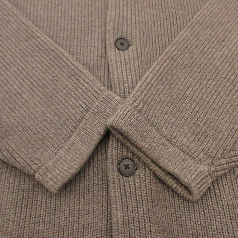 Steven Alan | Cotton/Cashmere Polo Collar Cardigan 8128-136-0113 Grey Size: M