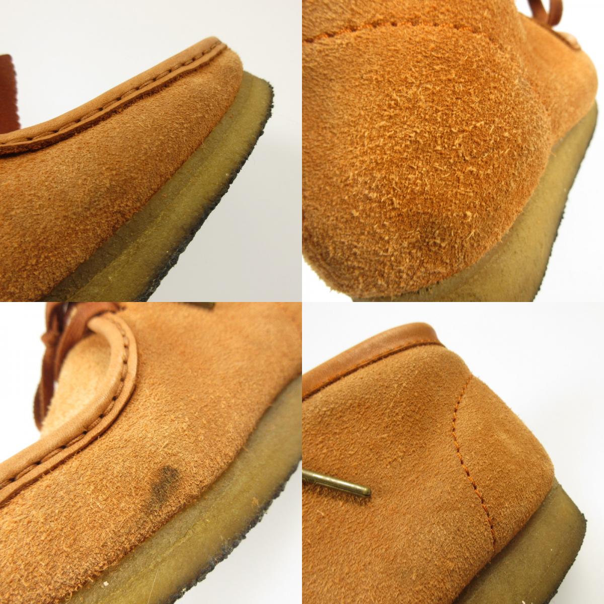 Clarks | Clarks WALLABEE BOOT TAN HAIRY SUEDE Boots 26154818 Orange