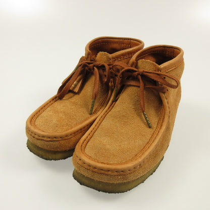Clarks | Clarks WALLABEE BOOT TAN HAIRY SUEDE Boots 26154818 Orange