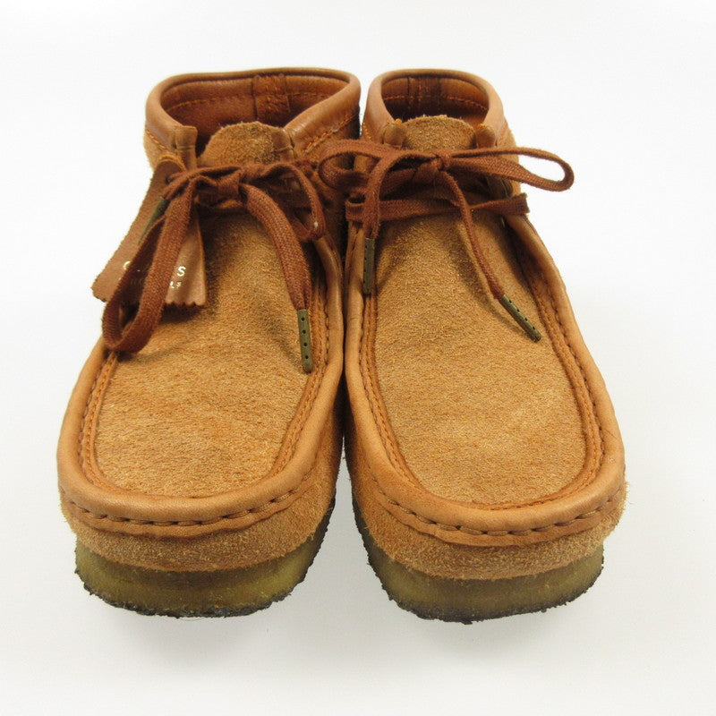 Clarks | Clarks WALLABEE BOOT TAN HAIRY SUEDE Boots 26154818 Orange