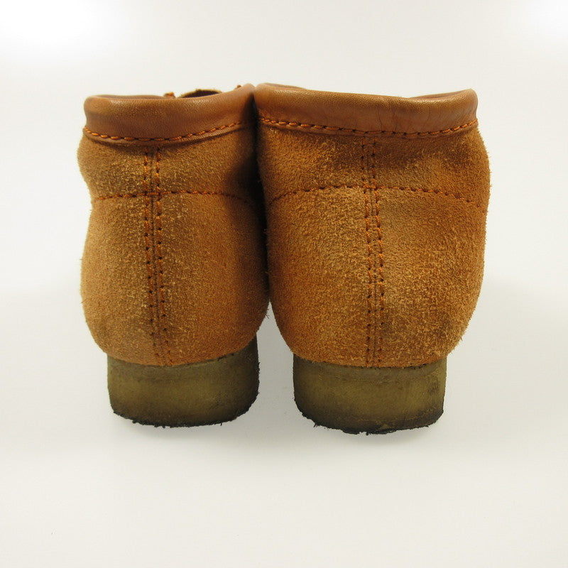Clarks | Clarks WALLABEE BOOT TAN HAIRY SUEDE Boots 26154818 Orange