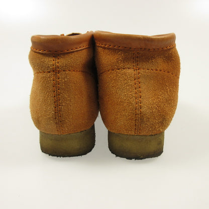 Clarks | Clarks WALLABEE BOOT TAN HAIRY SUEDE Boots 26154818 Orange