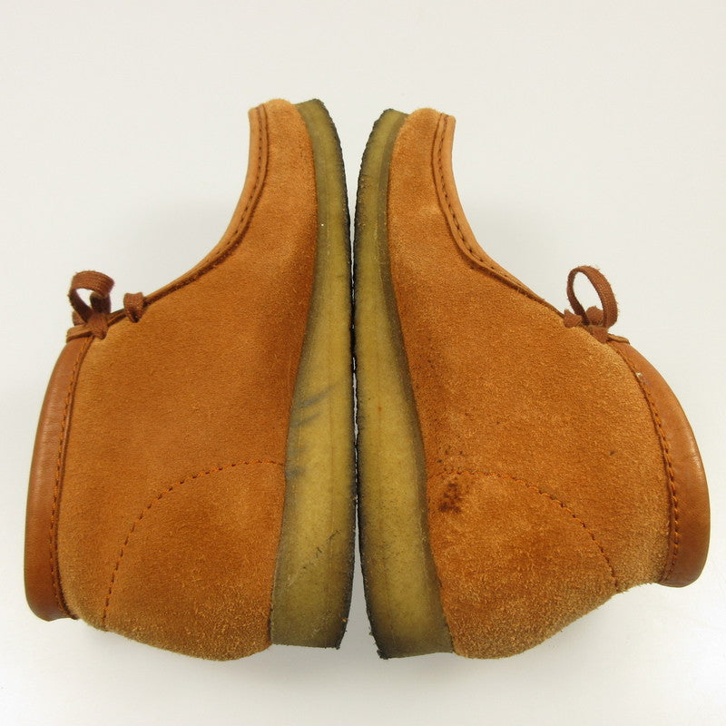 Clarks | Clarks WALLABEE BOOT TAN HAIRY SUEDE Boots 26154818 Orange