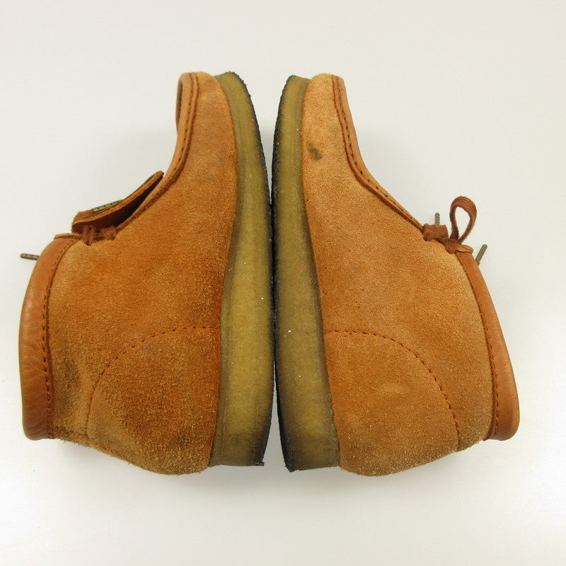 Clarks | Clarks WALLABEE BOOT TAN HAIRY SUEDE Boots 26154818 Orange