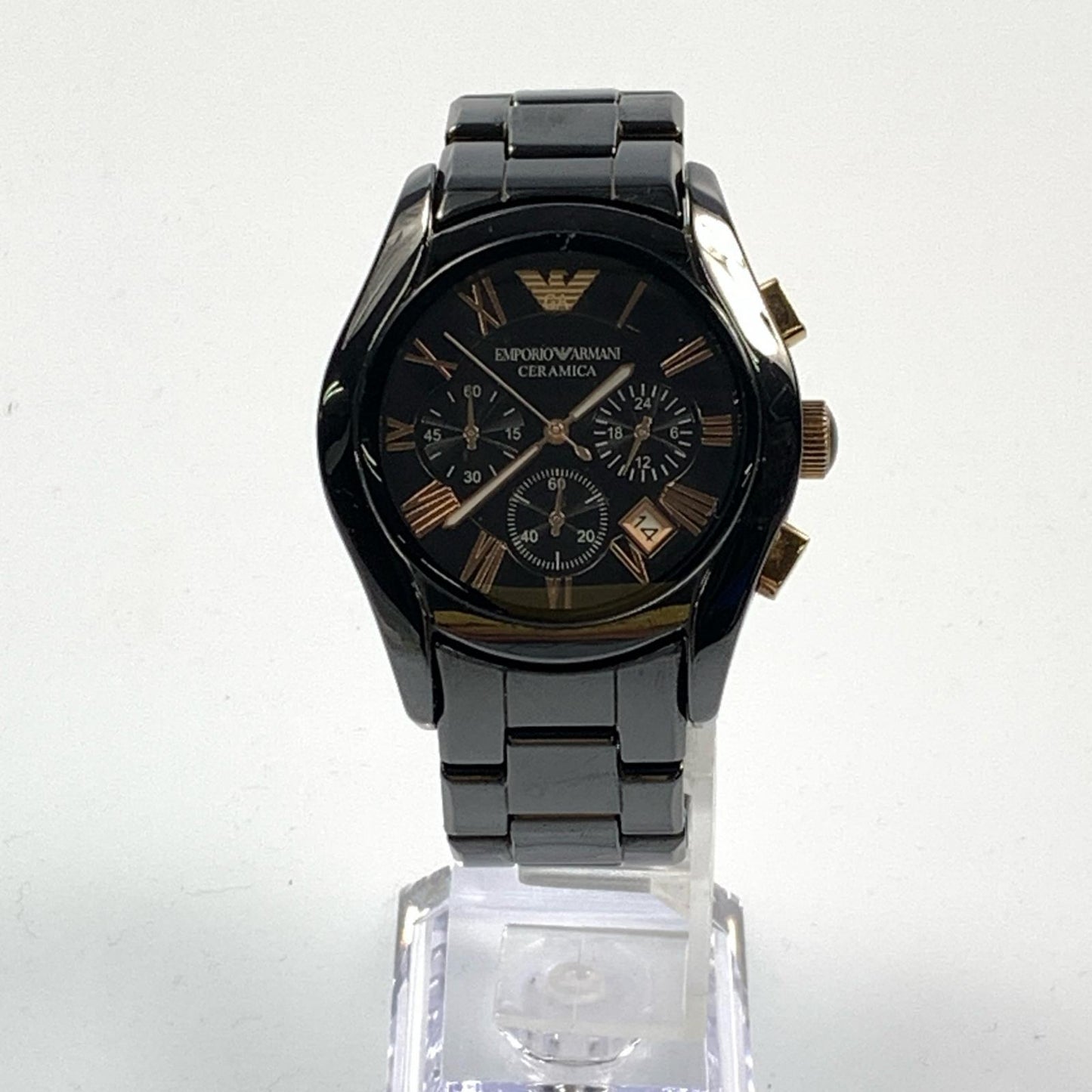 Emporio Armani | Emporio Armani Ceramica Watch AR-1410 Black