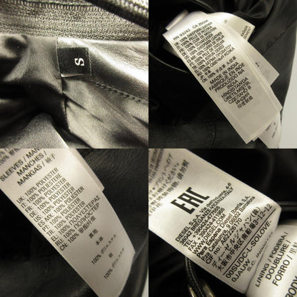 DIESEL | DIESEL L-SOLOVE Leather 00SUDC0JAUW Black Size: S