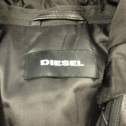 DIESEL | DIESEL L-SOLOVE Leather 00SUDC0JAUW Black Size: S
