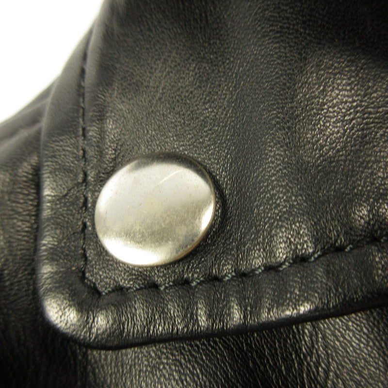 DIESEL | DIESEL L-SOLOVE Leather 00SUDC0JAUW Black Size: S