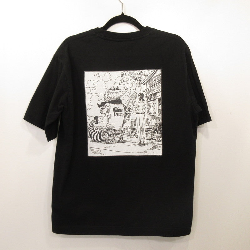 LACOSTE | Lacoste Short-Sleeve T-shirt TH5233 × One Piece Black Size: S