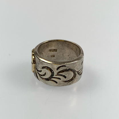 TADY&KING | Tady & King Flat Ring K18 Longhorn Ring
