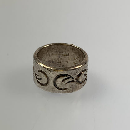 TADY&KING | Tady & King Flat Ring K18 Longhorn Ring