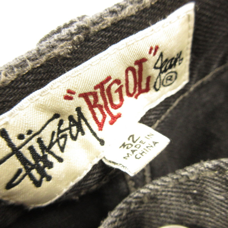 STUSSY | ステューシー BIG OL' JEAN VINTAGE DENIM 'Black Vintage Wash' デニムパンツ 116692 2025S/S ブラック サイズ：32