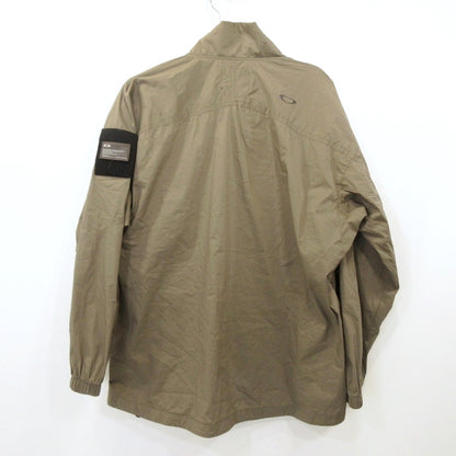 OAKLEY | Oakley FGL STROKE ANORAK 4.0 Stroke Anorak Nylon Jacket FOA406359 Khaki Size: L